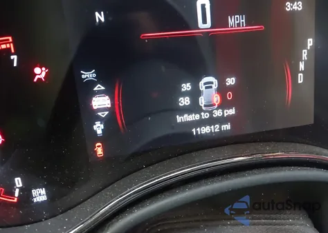 2019 Dodge Durango R/T Awd из США, поврежденный, VIN 1C4SDJCT9KC625216